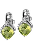 Jacques Lemans - Ohrstecker Sterlingsilber mit Peridot -...