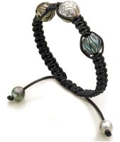 Luna-Pearls - 107.0002 - Armband - Textilkordel -...